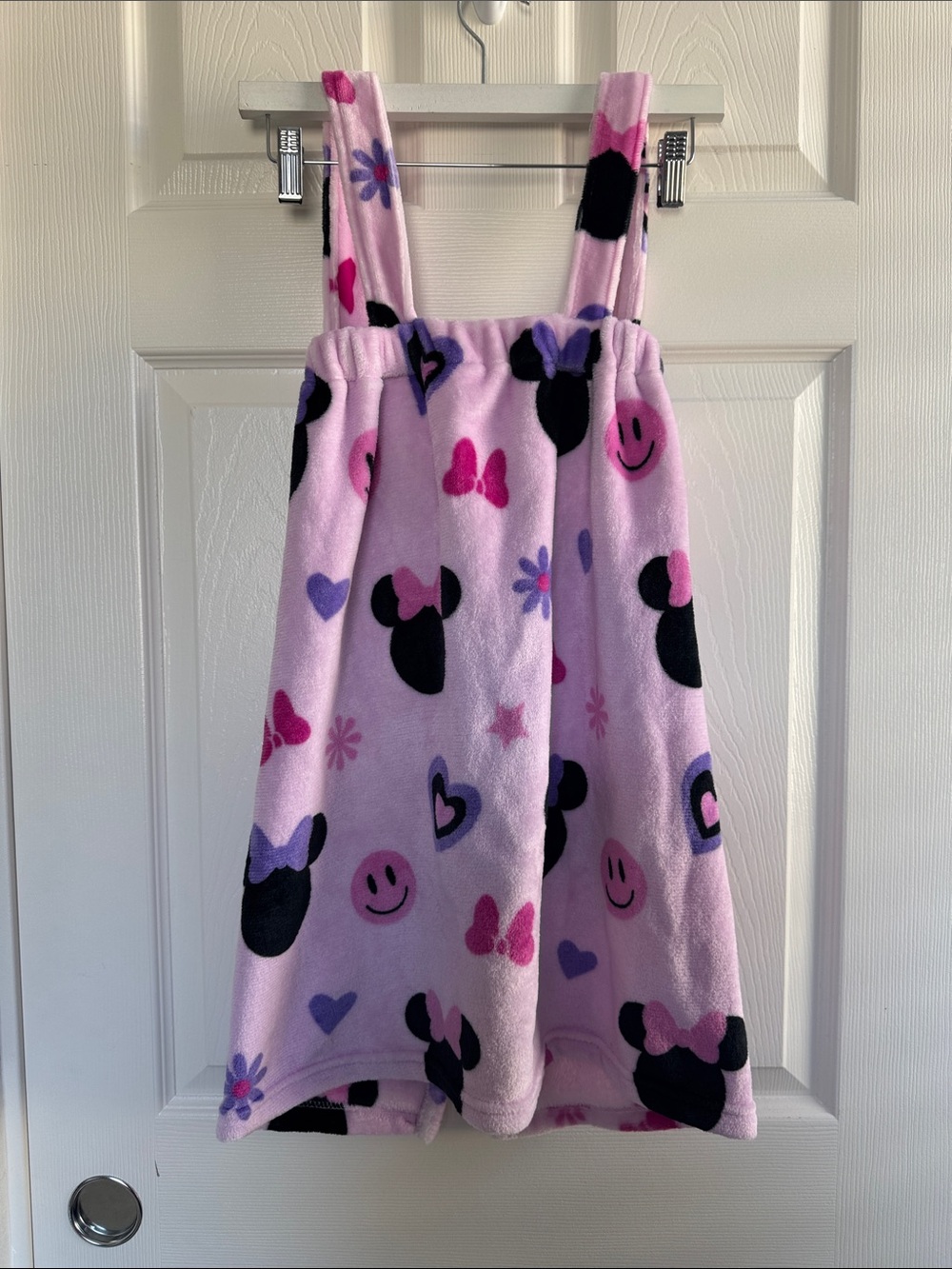 Disney Minnie Mouse Pink Coverup/wrap/towel - Size 4-5